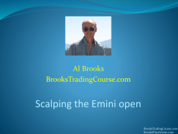 Traders Expo Presentation Slides – Scalping The Open