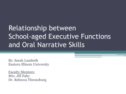 Slides from Departmental Presentation of Honors Research