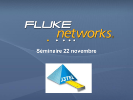 Presentation Fluke Networks