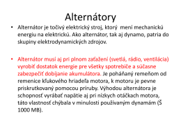 Alternatory