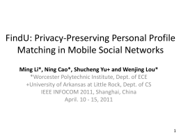 PPT - NetLab@SYSU