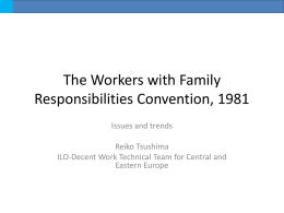 Report on comments from the ILO Committee of Experts on the