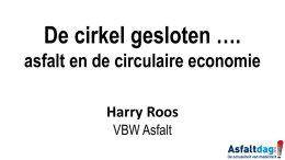 Harry Roos - VBW Asfalt