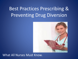 Best Practices Prescribing