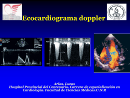 Ecocardiograma doppler