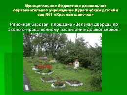 Зеленая дверца - УО Курагинского района