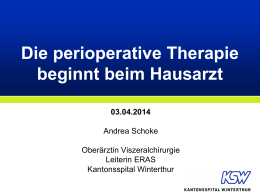 Die perioperative Therapie beginnt beim Hausarzt (4717 kB, PPTX)