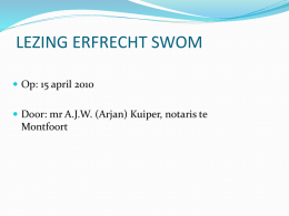 Powerpoint 2007 - Notariskantoor Oudewater