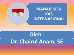 Persh anak secara periodik perlu menginvestaikan kelebihan kas