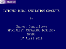 Presentation_12_Mr.Dhanesh - Rural Water & Sanitation Section