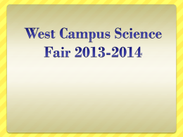 File - West Campus Science Fair
