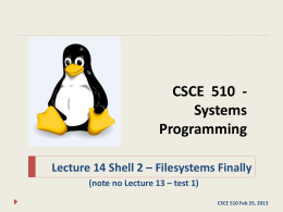 510Lec14-Shell2_Filesystems
