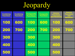 7.7 and 7.8 Review Jeopardy