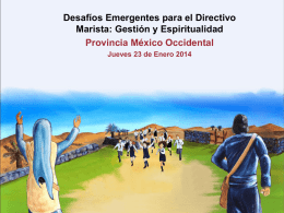Gestión y Espiritualidad - Provincia Marista de México Occidental