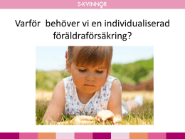 Powerpoint, Föräldraförsäkringen, svenska