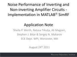 Implementation in SimRF