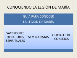 Diapositiva 1 - Legi&oacute;n de Mar&iacute;a