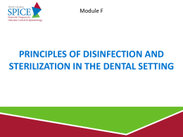 Module F DisSter_Dental 2014