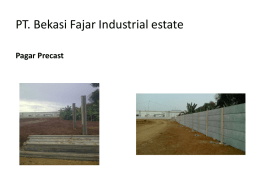 PT. Bekasi Fajar Industrial estate