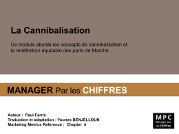 cannibalisation - Management By The Numbers