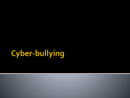 Cyber-bullying – elektronikus zaklatás