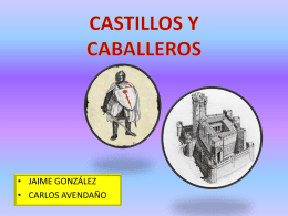POWERPOINT CABALLEROS Y CASTILLOS 2