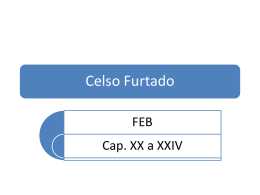 FEB Celso Furtado Cap XX a XXIV