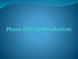 Phase-II metabolism