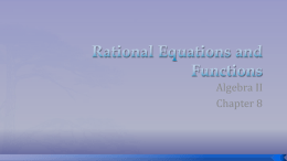 08 Rational Functions