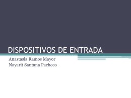 Presentacion-DISPOSITIVOS DE ENTRADA