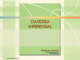 Statistika Inference