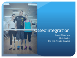 Osseointegration (ppt)