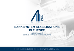 European Banks - Corporate Restructuring Summit