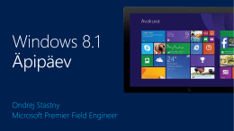 What*s new in Windows 8.1 for Developers