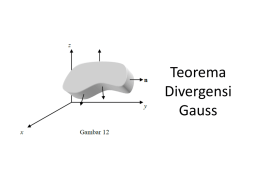 Teorema Divergensi Gauss