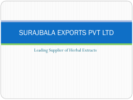 SURAJBALA EXPORTS PVT LTD