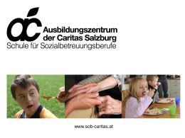 Ausbildungsangebot - Schule für Sozialbetreuungsberufe