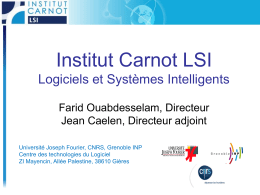Carnot LSI ARDI 2013