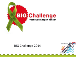 BIG Challenge 2014 - Deelnemers bigchallenge