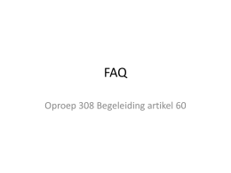 FAQ- art 60
