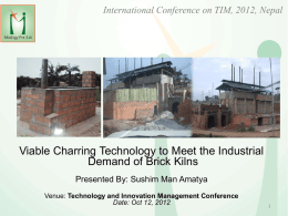 Presentation - International Conference on Technology