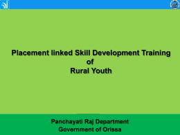 Placement linked Skill Development Training