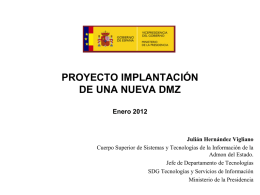 Presentacion proyecto DMZ