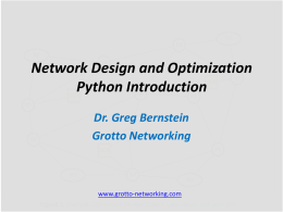 Introduction - Grotto Networking