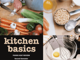 kitchen basics powerpoint