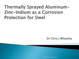 Aluminum * Zinc - Indium