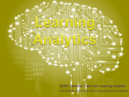 Groeipad naar Learning analytics