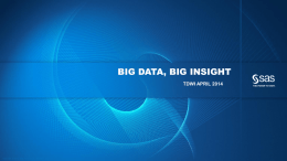 SAS – Big Data Analytics (Slides)