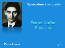 Franz Kafka - Premena