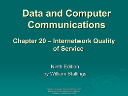 Chapter 20 - William Stallings, Data and Computer
